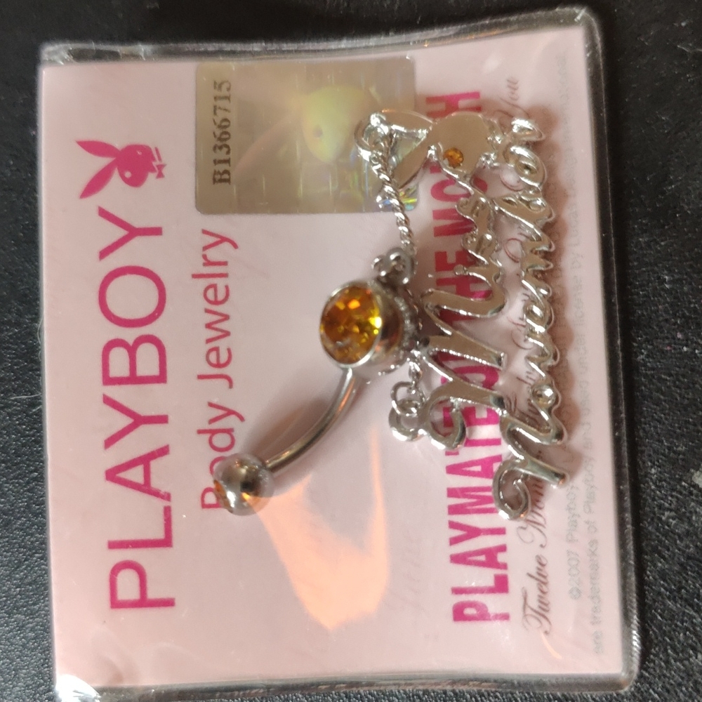 🎊Body jewelry playboy. Miss November